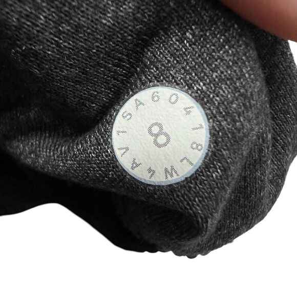 Lululemon Reversible Dance Studio Jacket Rib Sleeve Black Size 8 - Picture 10 of 13